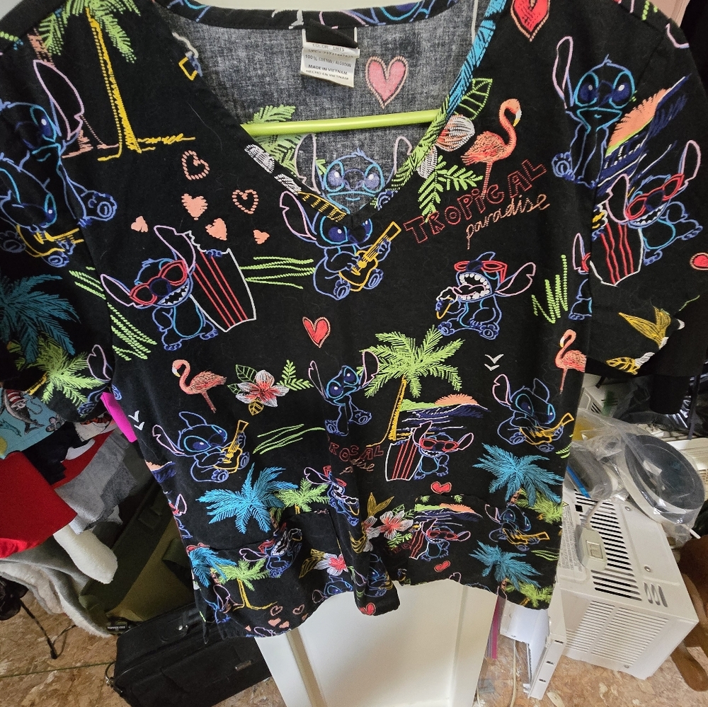 Black Graphic Short Sleeve Tee